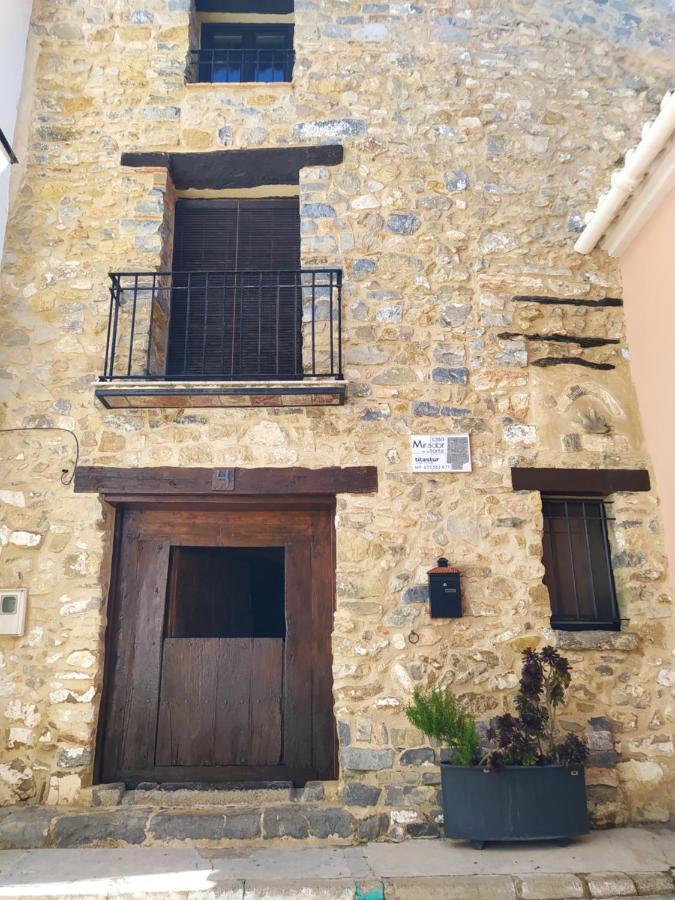 Casa Rural Mirador De La Torre Alcublas Buitenkant foto